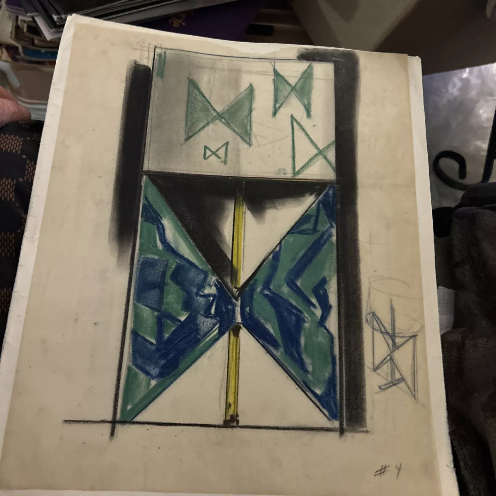 Arthur Jacobs Lamp Design Sketch 6