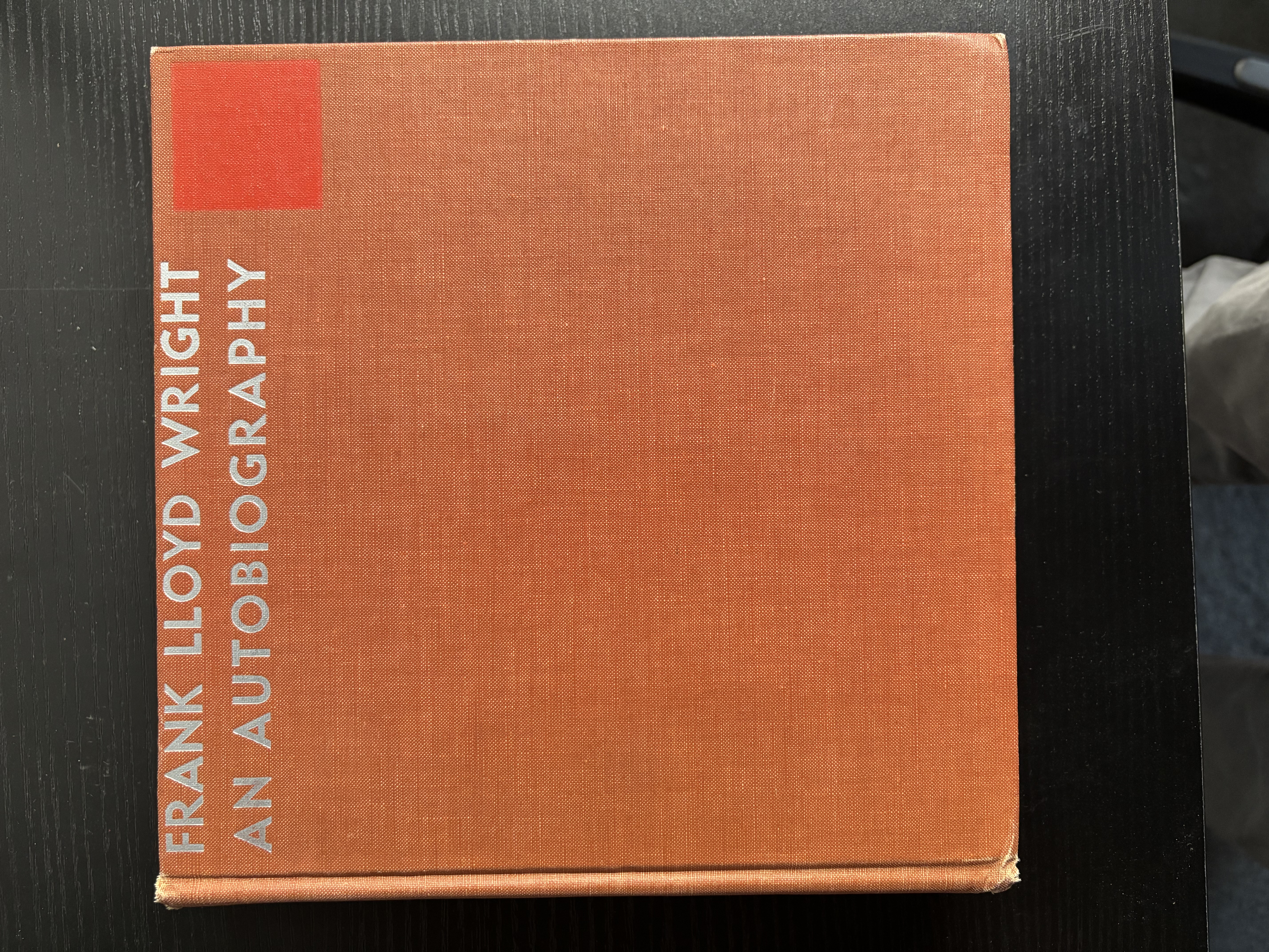 Frank Lloyd Wright Autobiography